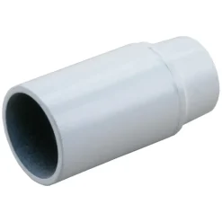 Handson lampfitting E14 glad wit