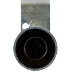 Handson lampfitting E14 haakse beugel wit