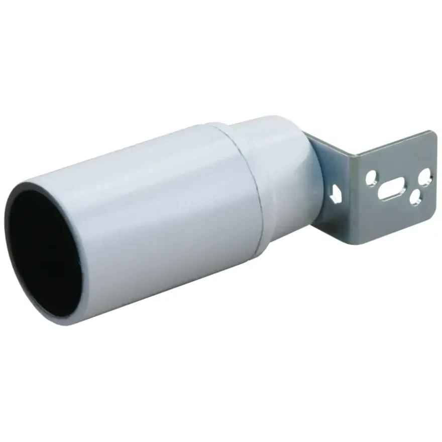 Handson lampfitting E14 haakse beugel wit