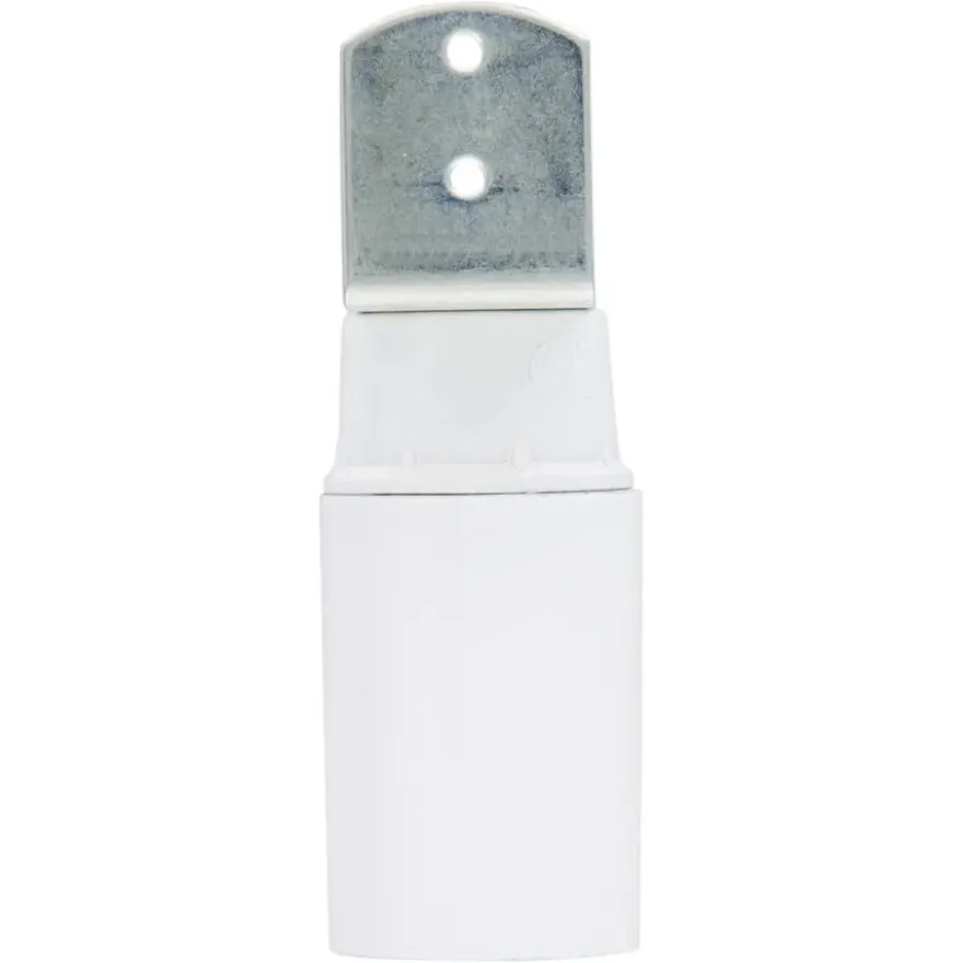 Handson lampfitting E14 haakse beugel wit
