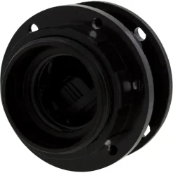 Handson lamphouder E27 incl. Kraag en Ring zwart