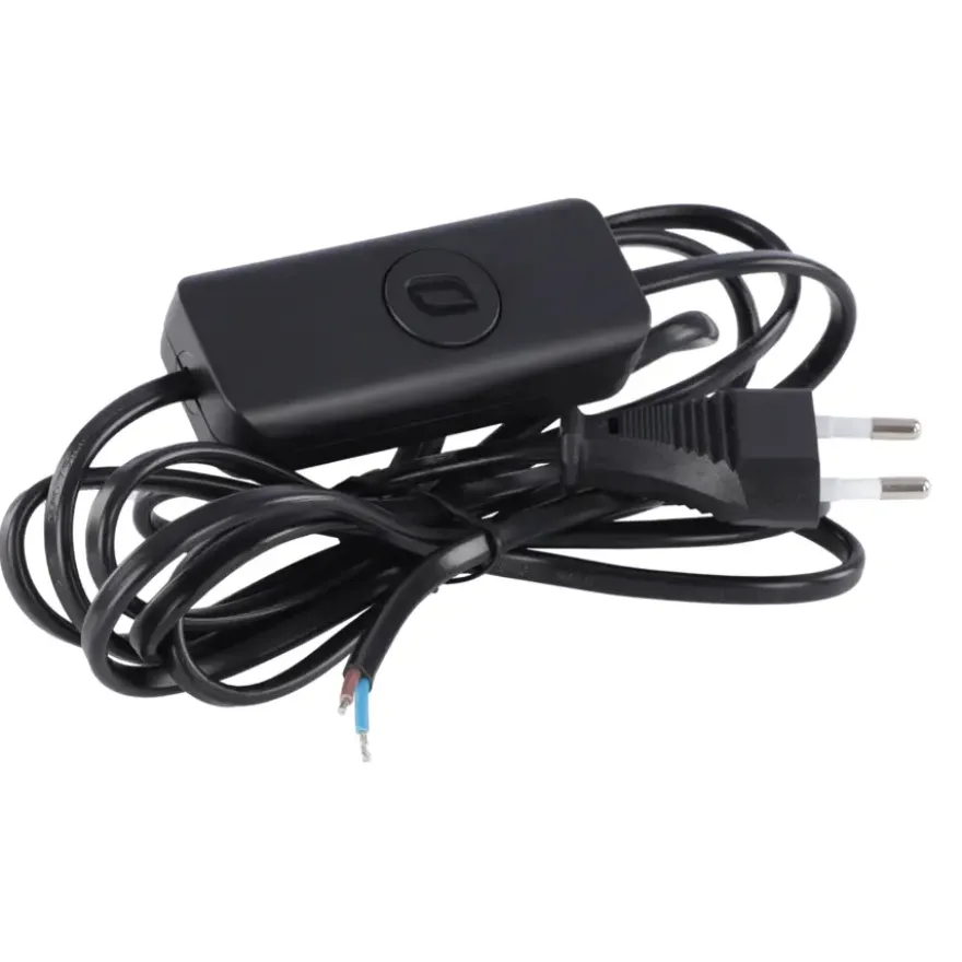 Handson Led Snoerdimmer 1-100 W 1,5 meter snoer Zwart