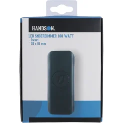 Handson LED Snoerdimmer 1-100 W Zwart