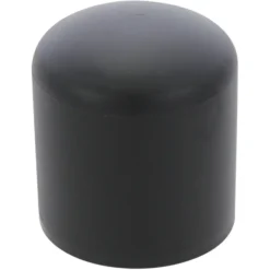 HANDSON meubeldop rond zwart 25 mm 4 stuks