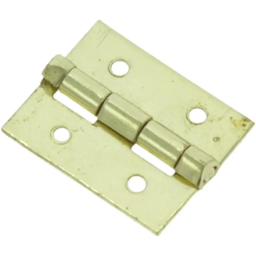 HANDSON Scharnier 19x15 mm vermessingd