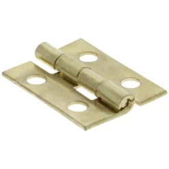 HANDSON Scharnier 19x15 mm vermessingd
