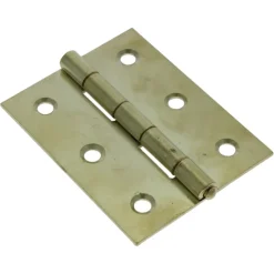 HANDSON Scharnier 60x46 mm vermessingd - 2 stuks