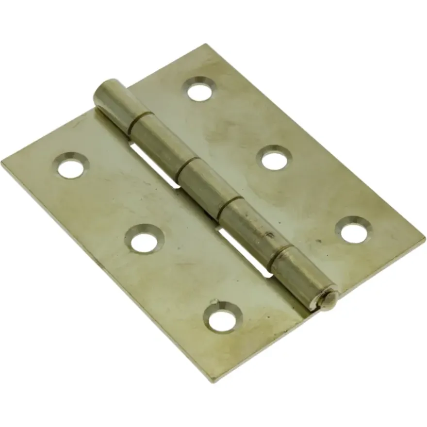 HANDSON Scharnier 60x46 mm vermessingd - 2 stuks
