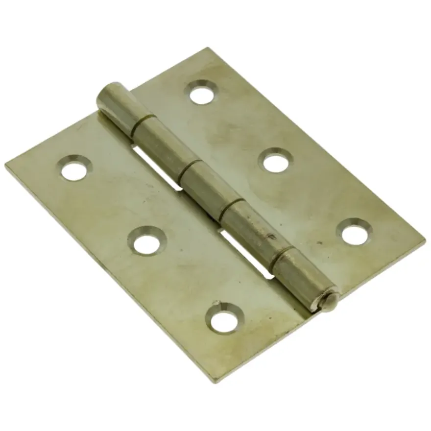 HANDSON Scharnier 60x46 mm vermessingd - 2 stuks