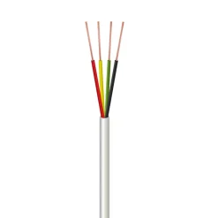Handson Signaalkabel 4 x 0,8 mm² 10 Meter Wit