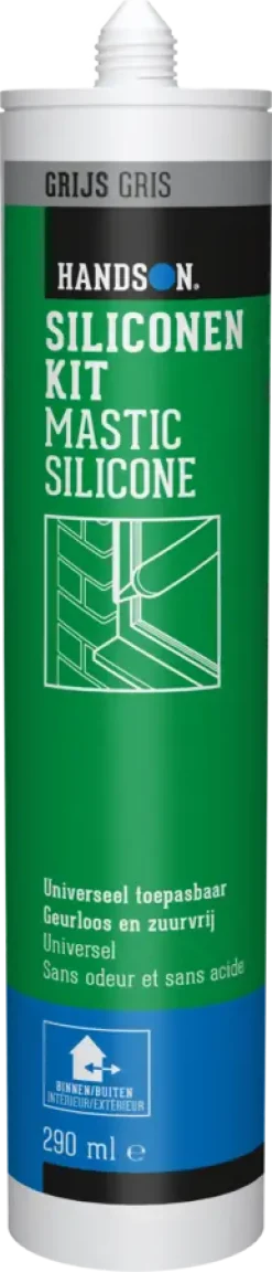 Handson siliconenkit grijs 290 ml