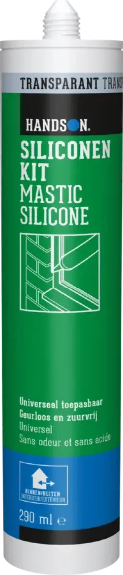 Handson siliconenkit transparant 290 ml