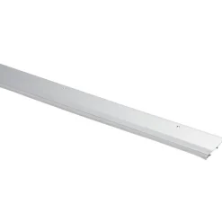 Handson slijtstrip aluminium 93 cm met rubber kraal