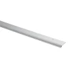 Handson slijtstrip aluminium 93 cm met rubber lip