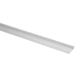 Handson slijtstrip aluminium 93 cm met rubber lip