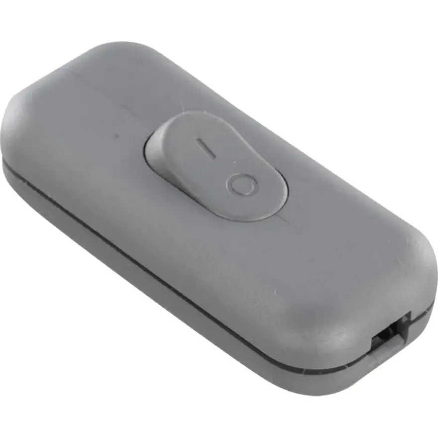 HANDSON snoerschakelaar aluminium