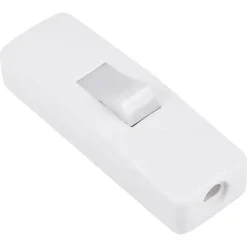Handson snoerschakelaar met verlichting wit