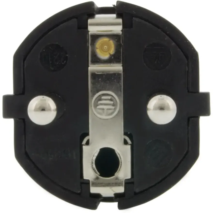 Handson Stekker PVC RA Zwart