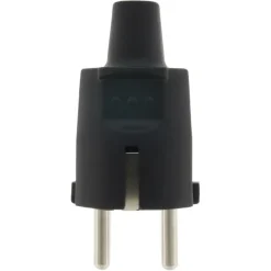 Handson Stekker PVC RA Zwart