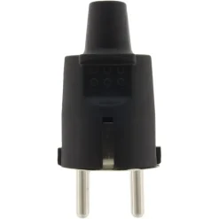 Handson Stekker PVC RA Zwart