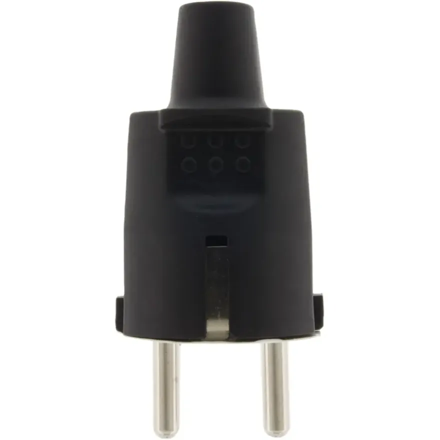 Handson Stekker PVC RA Zwart