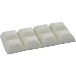 HANDSON stootdop zelfklevend wit 20x20 mm