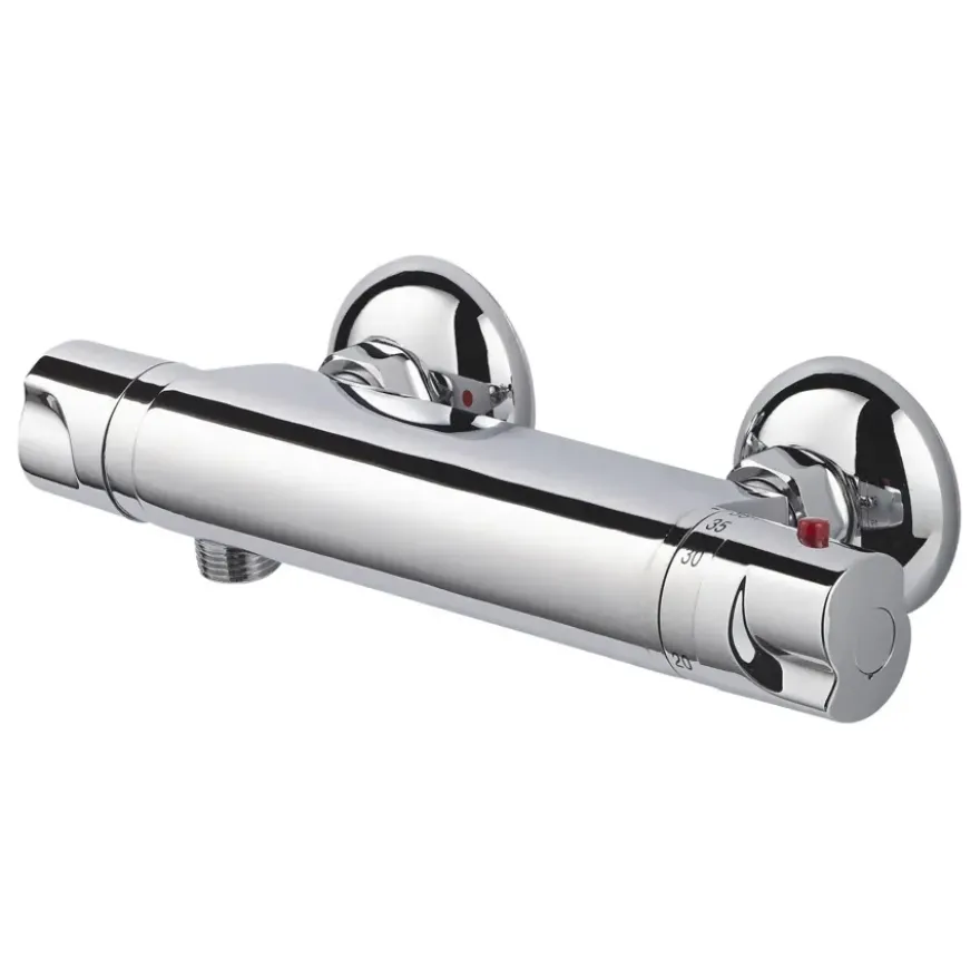Handson thermostatische douchekraan Marco chroom 12 cm