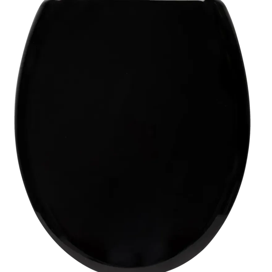 Handson Timo wc bril duroplast zwart met softclose en quick release