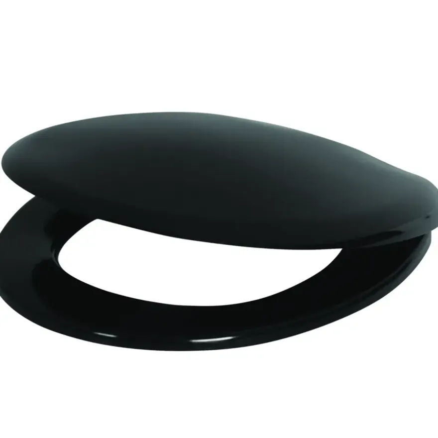 Handson Timo wc bril duroplast zwart met softclose en quick release