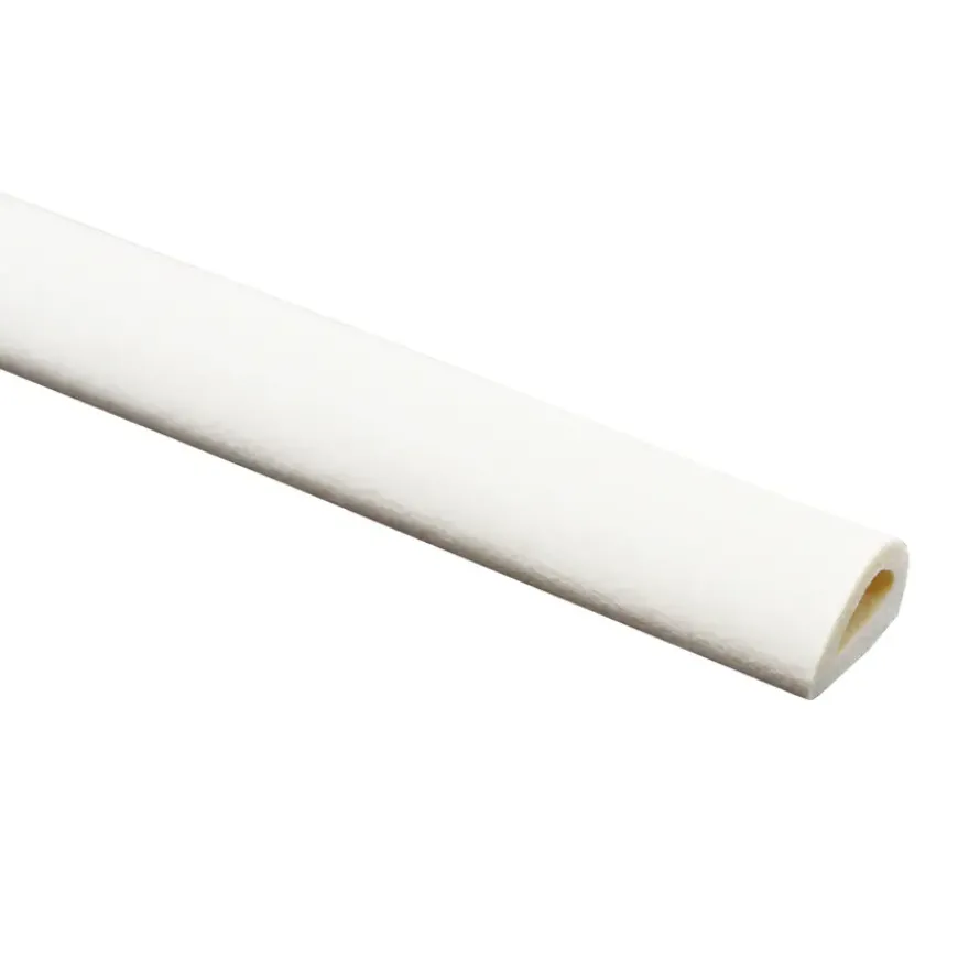 Handson tochtband D-profiel EPDM rubber wit 3 meter 2 stuks