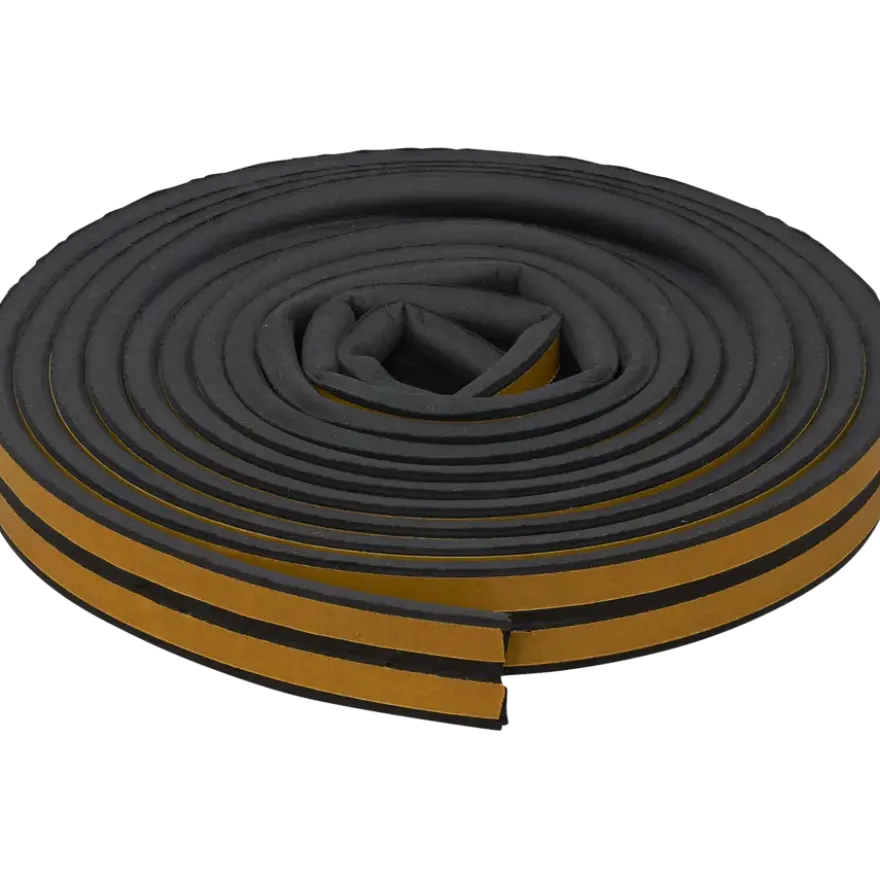 Handson tochtband P-profiel EPDM rubber antraciet 3 meter 2 stuks