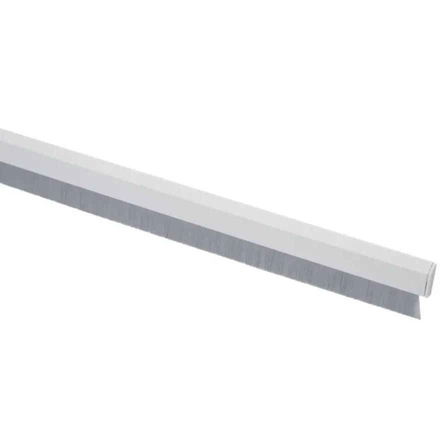 Handson tochtstrip flexibele borstel zelfklevend PVC wit 93 cm