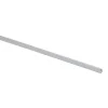 Handson tochtstrip inbouw met flens 210 cm aluminium