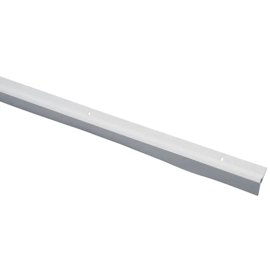 Handson tochtstrip kunststof 93 cm met rubber lip wit