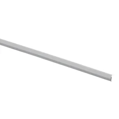 Handson tochtstrip opbouw kunststof met rubber lip 210 cm wit