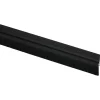 Handson zelfklevende aluminium tochtstrip met borstel 93 cm zwart
