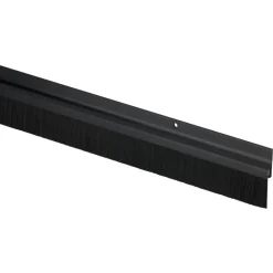 Handson zelfklevende tochtstrip PVC met borstel 93 cm zwart