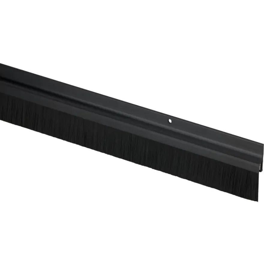Handson zelfklevende tochtstrip PVC met borstel 93 cm zwart