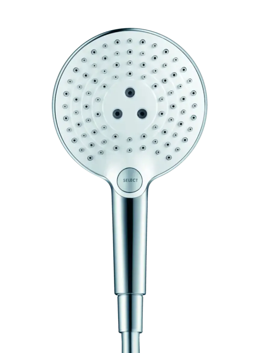 Hansgrohe douchekop Raindance handdouche 3 standen ø 12 cm chroom