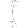 Hansgrohe regendoucheset MySelect S 240 met handdouche en thermostaatkraan 3 standen chroom
