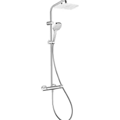 Hansgrohe regendoucheset MySelect E 240 met handdouche en thermostaatkraan 3 standen chroom