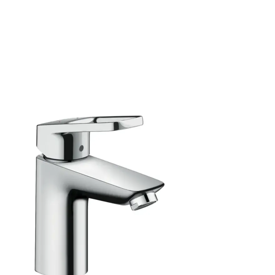 Hansgrohe Wastafelmengkraan 100 met Pop-up Waste