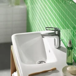 Hansgrohe Wastafelmengkraan 100 met Pop-up Waste