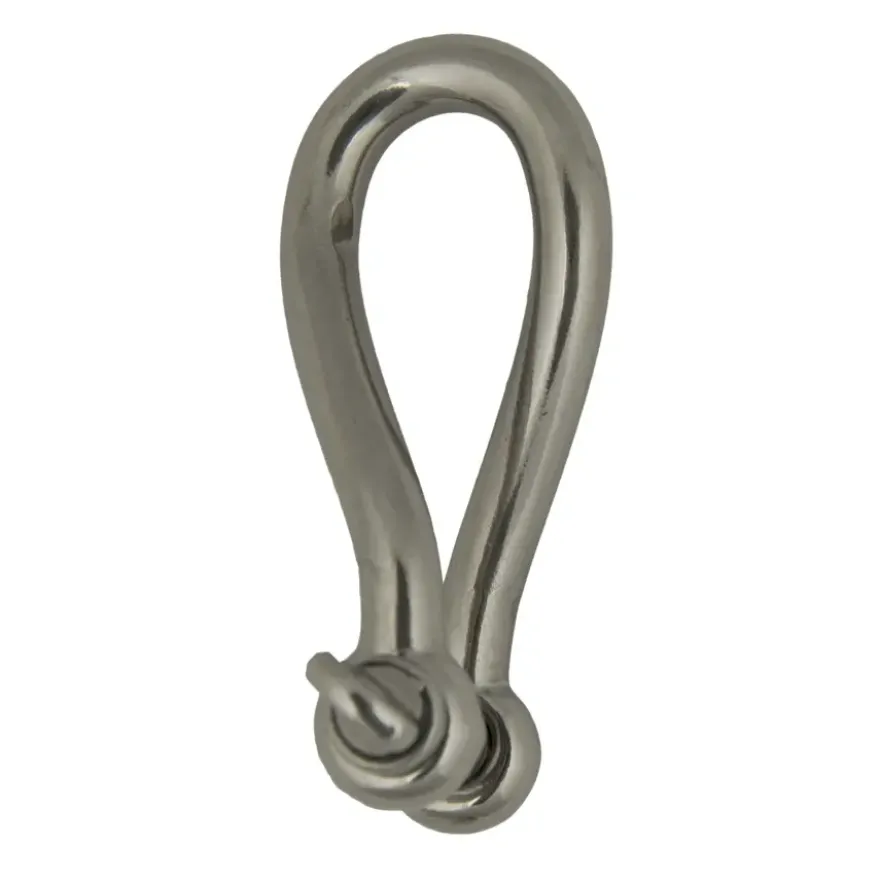 Harpsluiting gedraaid met schroefpen 6mm