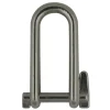 Harpsluiting lang afgerond met borgpen rond 6mm