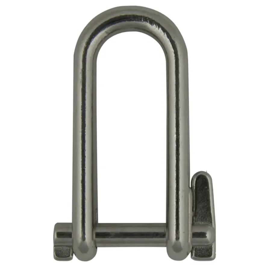 Harpsluiting lang afgerond met borgpen rond 6mm