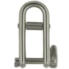 Harpsluiting lang afgerond met borgpen en brug 5mm