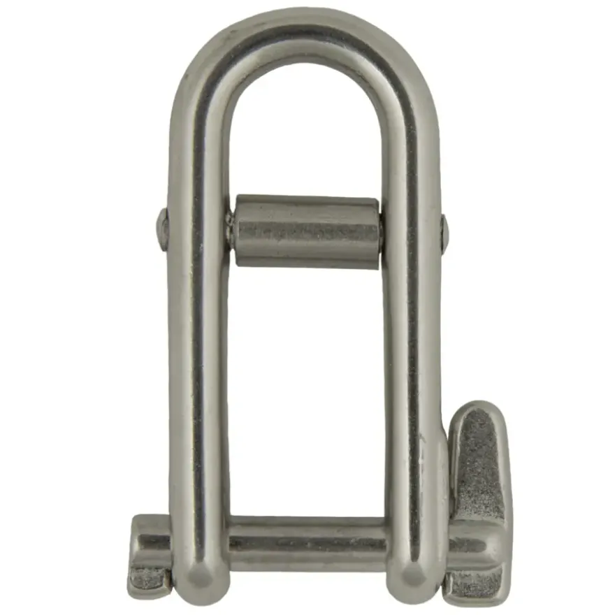 Harpsluiting lang afgerond met borgpen en brug 5mm