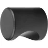 Hermeta cilinder meubelknop M4 20x23 mm zwart