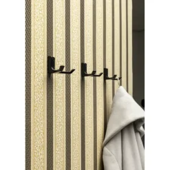Hermeta garderobe jashaak dubbel zwart